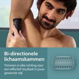 PHILIPS BG5470/15 Philips Series 5000 Bodygroomer Zwart — thumbnail 4