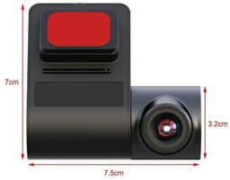 1080P verborgen camera auto DVR USB / WIFI rijrecorder G-sensor — thumbnail 4