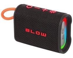 Blow Aqua Tune RGB Bluetooth Speaker 5W - BT 5.3 - 5V - USB-C - IP67 - Zwart