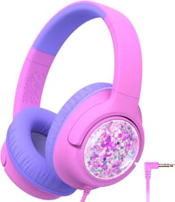 Koptelefoon kinderen met draad - Kinderkoptelefoon - Bedrade hoofdtelefoon - Veilig volume - School - Tablet - Laptop - Reizen - Muziek luisteren — thumbnail 1