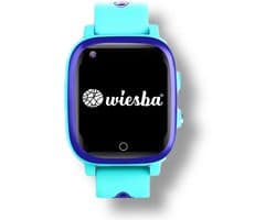 Wiesba WB15 - smartwatch kinderen - gps horloge kind - kinderhorloge bellen - gps tracker kinderhorloge - kinderhorloge met gps - kinderhorloge - Blauw