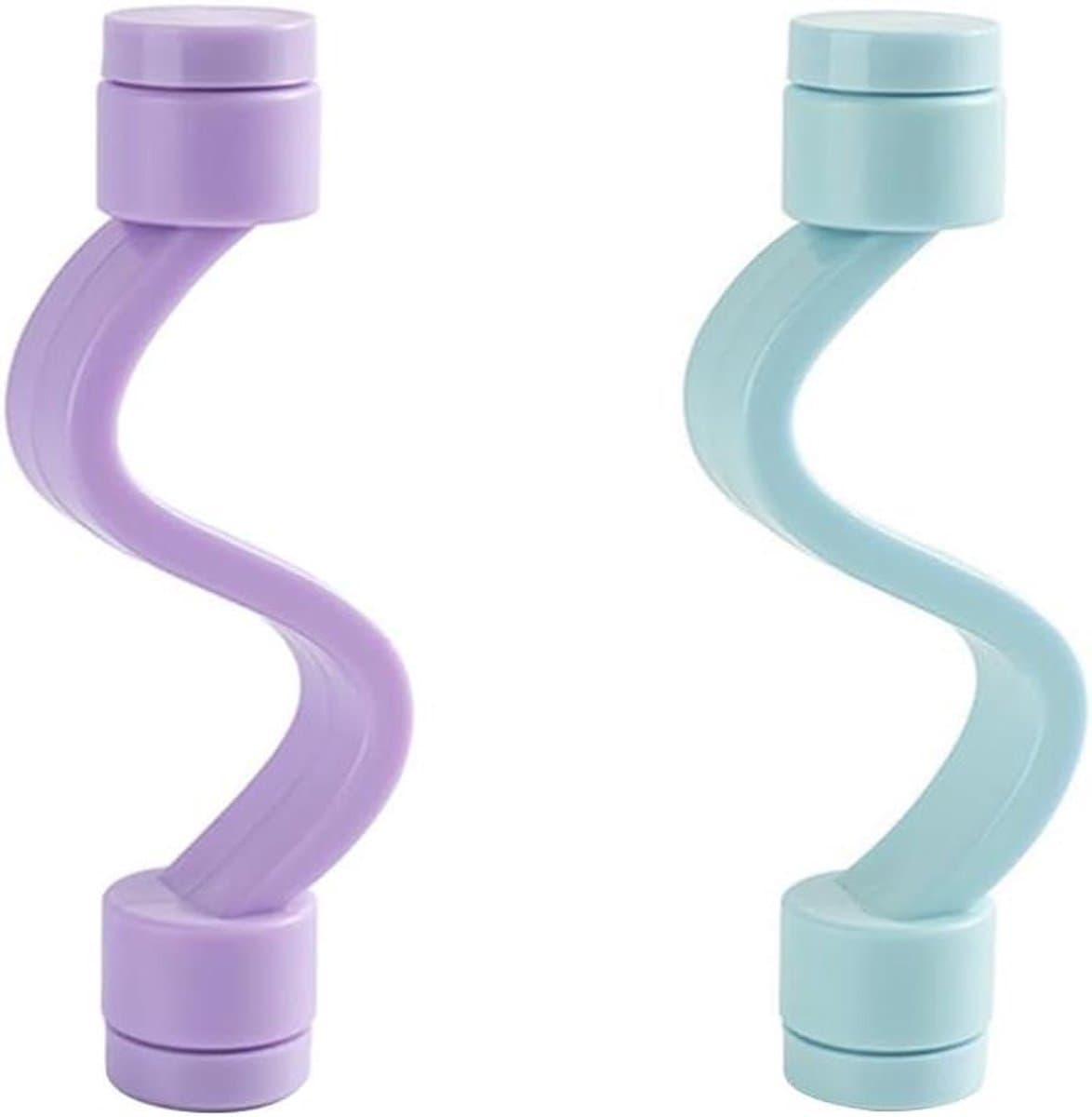 Allecto plus - Magnetische deursteun voor wasmachine (2 stuks) - Deurstopper houder - Wasdeur voor diverse wasmachines — afbeelding 1