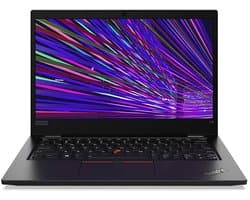 Lenovo ThinkPad L13 Intel® Core™ i5 i5-10210U Laptop 33,8 cm (13.3") Full HD 8 GB DDR4-SDRAM 256 GB SSD Wi-Fi 5 (802.11ac) Windows 10 Pro Duits Zwart
