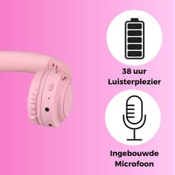 Koptelefoon kinderen met draad - Kinderkoptelefoon - Bedrade hoofdtelefoon - Veilig volume - School - Tablet - Laptop - Reizen - Muziek luisteren — thumbnail 3