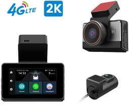 2K-auto-dashcam met 4G GPS en Wi-Fi DVR voor bewaking op afstand — thumbnail 5
