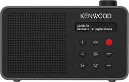 Kenwood CR-M25DAB Draagbare DAB+ radio met automatische veiligheidswaarschuwingsfunctie - Zwart — thumbnail 1