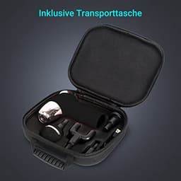 Massagepistool met USB-oplaadfunctie en 4 massagekoppen voor diepe weefselmassage — thumbnail 4
