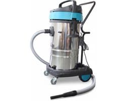 Professionele Bouwstofzuiger 100L – Nat en Droog – 2000W – Zonder Zak – 220V Stopcontact – 4,5M Netsnoer | Maximus