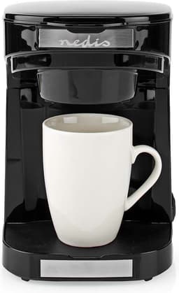 Nedis Kacm140Ebk Koffiezetapparaat Maximale Capaciteit: 0.25 L Aantal Kopjes Tegelijk: 2 Warmhoudfunctie Zwart — thumbnail 2