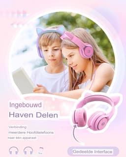 Koptelefoon Kinderen Met Draad - Koptelefoon Kinderen Vanaf 2 Jaar — thumbnail 3