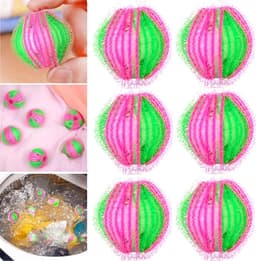 6 Stuks - Wasserij Bal - Beschermen Bal - Verwijderen Ontharing Cleaning - Decontaminatie Wasmachine Wassen - Nylon Wasserij Bal - LOUZIR — thumbnail 2