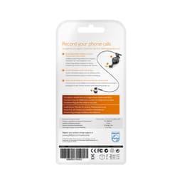 Philips LFH9162 Telefoon Pick-up Microfoon - Telefoongesprekken opnemen - In-ear microfoon - geschikt voor voice recorder/ memorecorder — thumbnail 4