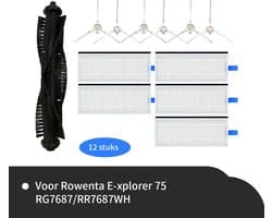 Replacements® Onderdelen geschikt voor Rowenta X-Plorer 75-serie - NIET voor de 75S - 12-delig