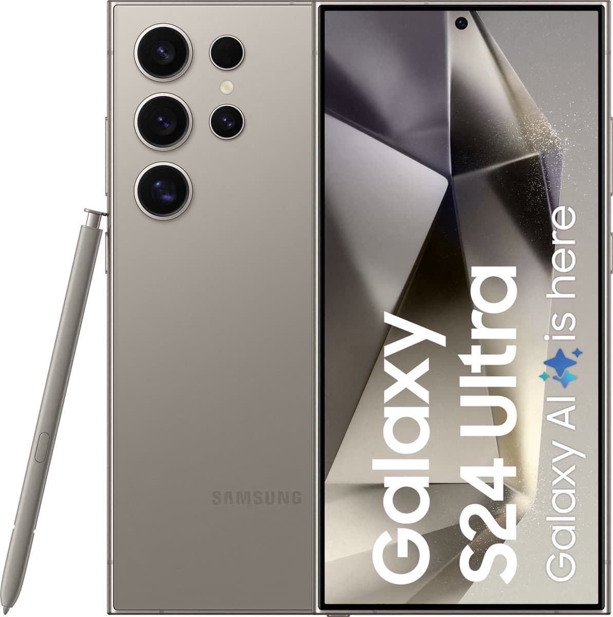 Samsung Galaxy S24 Ultra 5G - 1TB - Titanium Grey — afbeelding 1