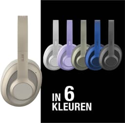 Fresh 'n Rebel Clam Ace – Draadloze Bluetooth Koptelefoon met Active Noise Cancelling - 60 uur Speeltijd - Met volume wiel - Silky Sand — thumbnail 15