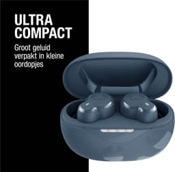 Fresh 'n Rebel Twins Breez – Compacte Draadloze Bluetooth Oordopjes - 30 uur Speeltijd - Steel Blue — thumbnail 4