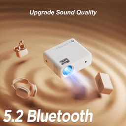Lexium Mini beamer - Projector - Beamerscherm - Projectiescherm - Outdoor & Indoor Projector - — thumbnail 2