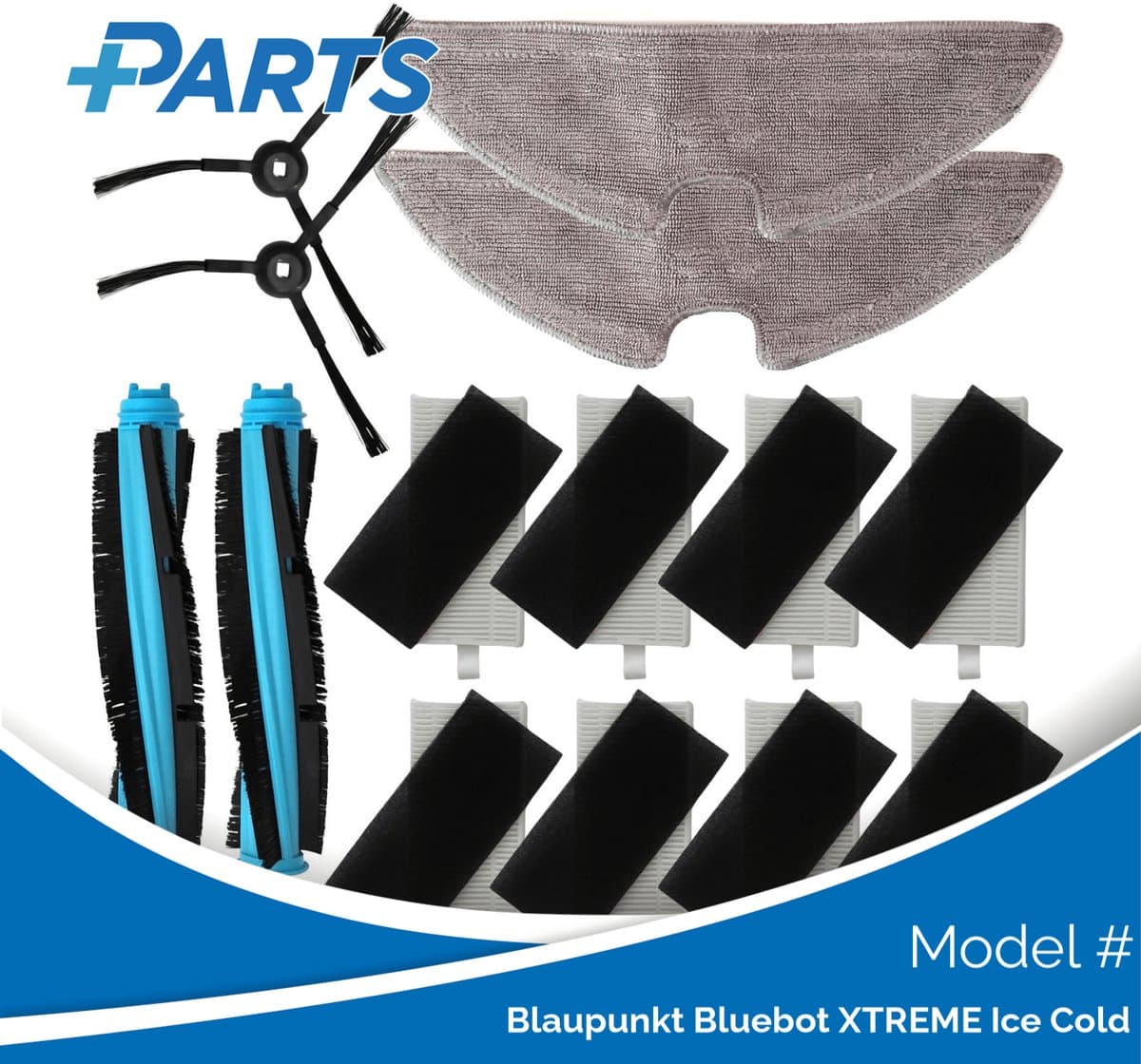 Blaupunkt Bluebot XTREME Ice Cold Onderhoudsset (Plus.Parts® alternatief voor BPK-BHXTE1) — afbeelding 1