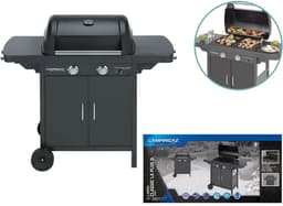 Campingaz 2 Series Classic LX Plus Gas barbecue - 2-Branders - opklapbare zijtafels - Zwart — thumbnail 5