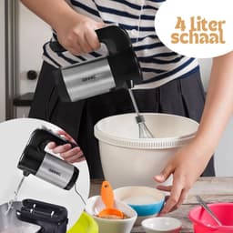 Thuys – Deegmachine – Kneedmachine Met 5 Standen – Deegmixer 2 in 1 – 300W — thumbnail 5