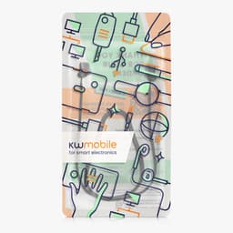 kwmobile Strap Compatible with Sony WF-C700N - Silicone Cord Holder for Wireless Earphones - Black — thumbnail 7