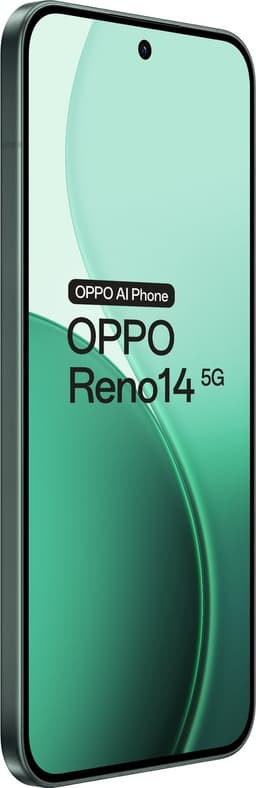 OPPO Reno14 5G 12+256GB Luminous Green - Extra Garantie — thumbnail 4