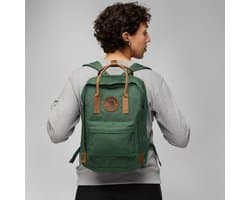 Fjällräven Laptop rugzak Rugzak met laptopvak Kånken No. 2 Laptop 15" 18L Dark Olive Olijfgroen