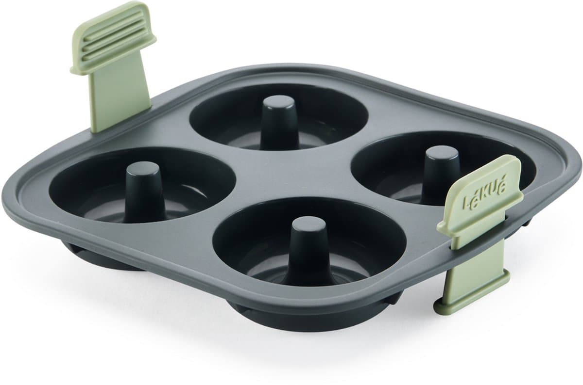 Lékué Airfryer Bakvorm 4 Donuts - Siliconen - Grey — afbeelding 1