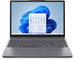 Lenovo IdeaPad Slim 3 15IRH10 Intel® Core™ i7 i7-13620H Laptop 38,9 cm (15.3") WUXGA 16 GB DDR5-SDRAM 512 GB SSD Wi-Fi 6 (802.11ax) Windows 11 Home Engels Grijs