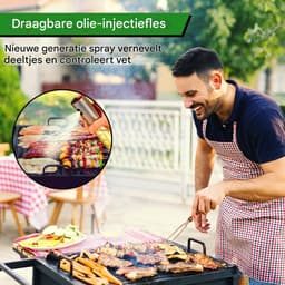 Vitdipy - Olijfolie Sprayer - Oliefles - 100ML - Incl. borstel en olieborstel - Met weegschaal - Navulbaar - Voor Airfryer, BBQ & Bakken — thumbnail 5
