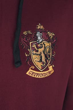 Harry Potter Gryffindor Heren Trui met capuchon - bordeaux - XXL — thumbnail 3