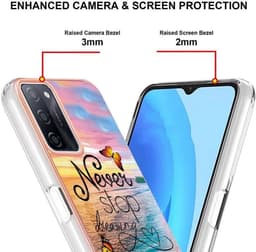 Allecto Plus - Beschermhoes voor Xiaomi 11 Lite 5G NE/Mi 11 Lite (4G/5G) - Elegant design - Schokbestendig - Flexibel en slank - Zachte siliconen rubberen bumper - Vlinderdroompatroon - Stevig hoesje met patroon - Beschermende cover met patroon. — thumbnail 2
