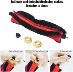 Accessoires Geschikt voor Xiaomi Roborock S6 /S60/S65/S5 MAX /S6 MaxV/S6 Pure 20 onderdelen — thumbnail 3