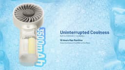 Nitecore izzCool 30 Opklapbare Airconditioner Ventilator Oplaadbaar — thumbnail 3