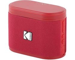 Kodak SoundBrix Bluetooth Speaker – Draadloze Muziek Box – 5W RMS – Rood