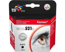 TB Print TBC-CLI521B tonercartridge 1 stuk(s) Compatibel Zwart