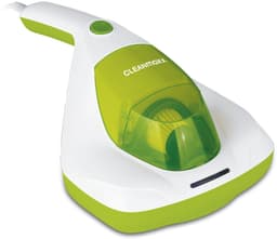 CLEANmaxx Anti-mijt-handstofzuiger snoerloos | kruimelzuiger draadloos | Matrasreiniger met UV-C-licht | Vernietigt 99,9% van alle mijten | Inclusief HEPA-filter en 250 ml stofreservoir | Ideaal voor allergiepatiënten [Limegreen] — thumbnail 1