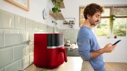 Bosch MAF462R0 Airfryer - Serie 4 - 6,1L - Ontdooifunctie - Dual heating - Warmhoudfunctie - 7 programma's - Tot 4 personen - Dieprood — thumbnail 12