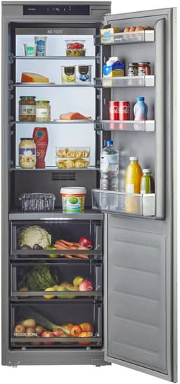 Inventum IKK1786GS inbouw koeler - Inhoud 280 liter - Nis 178 cm - sleepdeur - energielabel D — thumbnail 2