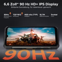DOOGEE Fire 5 Ultra-AI Robuuste Smartphone-32GB RAM - 256GB ROM-6,6 inch 90 Hz-Robuuste Telefoon - IP68 Waterdicht -1200-lumen kampeerlamp-13000 mAh- Gemini AI-gezichtsherkenning- Android 15 - NFC - GPS-Oranje — thumbnail 11