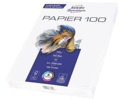 Hoogwaardig A4 printer- en kopieerpapier (250 vellen, 100 g/m², hoogwit)