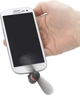 Kleine, stille ventilator met micro-USB-aansluiting | Compact en effectief voor onderweg — thumbnail 4