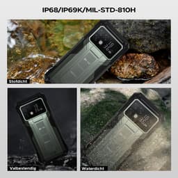 DOOGEE S200 Max 5G AI Outdoor-telefoon-22000 mAh/66 W batterij-36 (16 + 20) GB+512 GB-Android 15-6,72inch FHD+120 Hz-scherm aan de voorkant-1,3-inch scherm aan de achterkant-108 MP+20 MP nachtzicht+32 MP camera's-Dubbele 120 LM kampeerlamp-WiFi 6-NFC — thumbnail 5