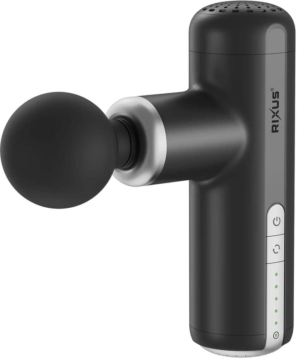 Rixus RXMG01 Mini Massage Gun Pro Black — afbeelding 1