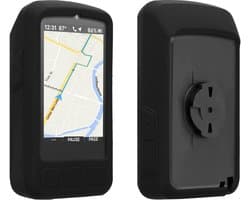 kwmobile fietscomputer gps hoes geschikt voor Wahoo Elemnt Roam V3 hoesje - Beschermhoes voor fietsnavigatie - Siliconen cover
