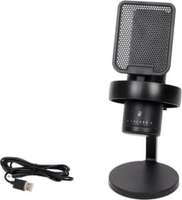 Nor-Tec Streaming Microfoon | USB Microfoon Gaming | Microfoon Podcasting | Professionele Condensator Microfoon | LED Verlichting 6 Modi | Cardioïde Richting | Microfoon voor PC Laptop PS5 | Volume Knop | 180° Verstelbare Standaard — thumbnail 2