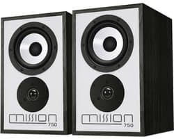 Mission 750 Boekenplank Speakers - High Fidelity Luidsprekers - 2-weg - Passieve Speakers - Zwart