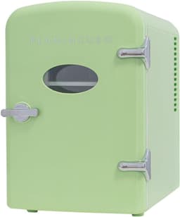 Mini Koelkast 4L (Groen) – Skincare & Cosmetische Koelkast – Warm & Koud – 12V/220V – Compacte Minikoelkast voor Slaapkamer, Auto & Bureau — thumbnail 1