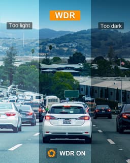 Auto Camera 1080P FHD met 3" IPS Scherm en 176° Groothoeklens — thumbnail 4