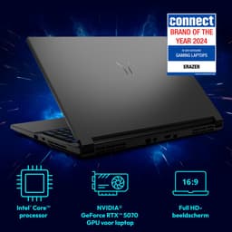 ERAZER Defender 17 P1 Core Gaming Laptop, Intel® Core™ 7 240H, Windows 11 Home, 43,9 cm (17,3") FHD-scherm met 144 Hz, NVIDIA® GeForce RTX™ 5060, 2 TB SSD, 32 GB RAM — thumbnail 3